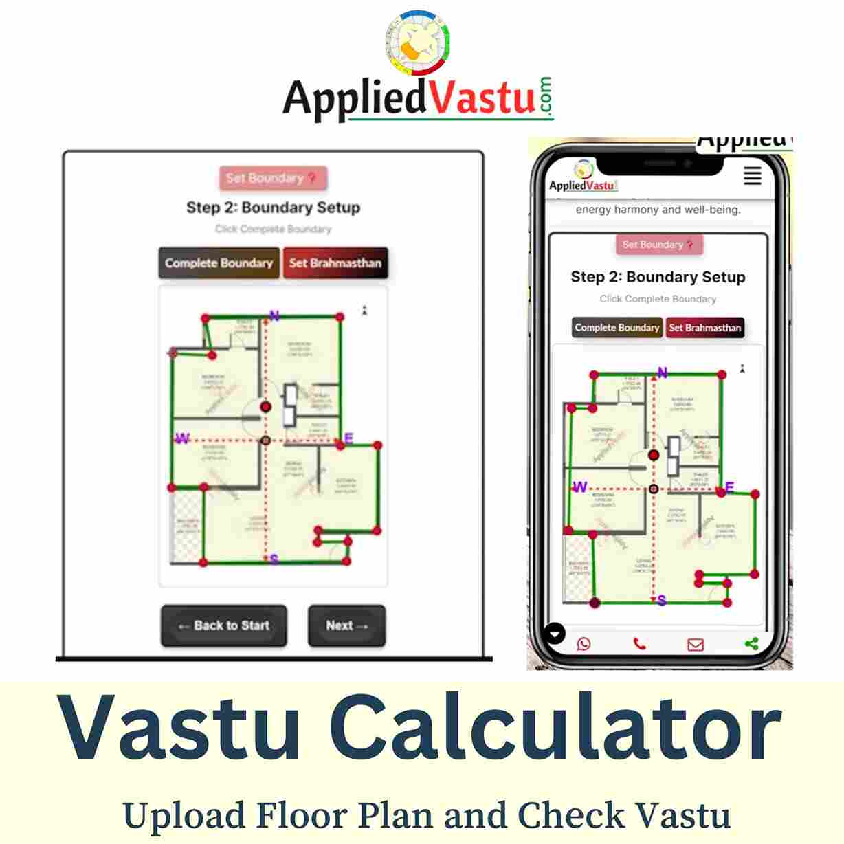 Vastu Calculator Online: Upload floor plan and check vastu - ai vastu calculator