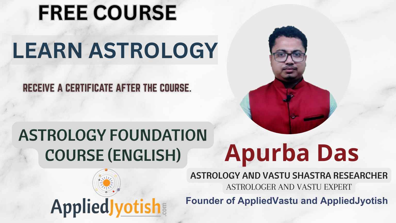 Free online astrology course with certificate | Best Astrology Course