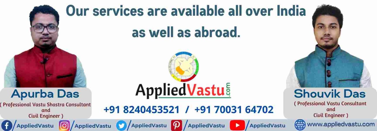 Contact Us - AppliedVastu™