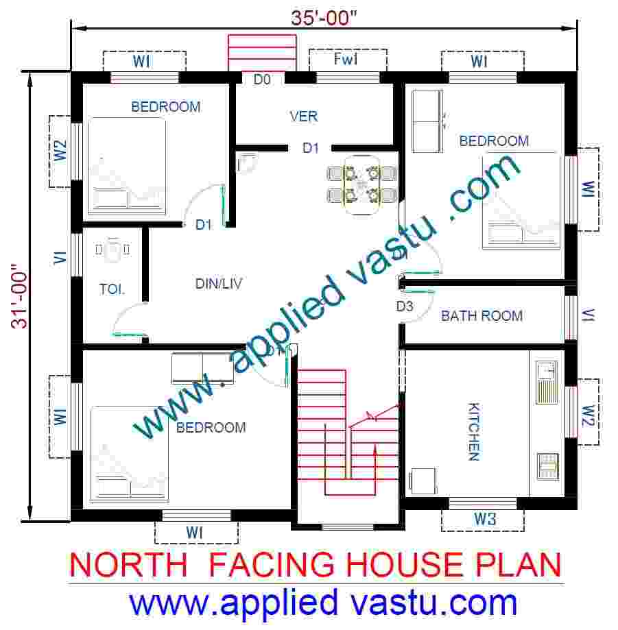 North Facing House Design