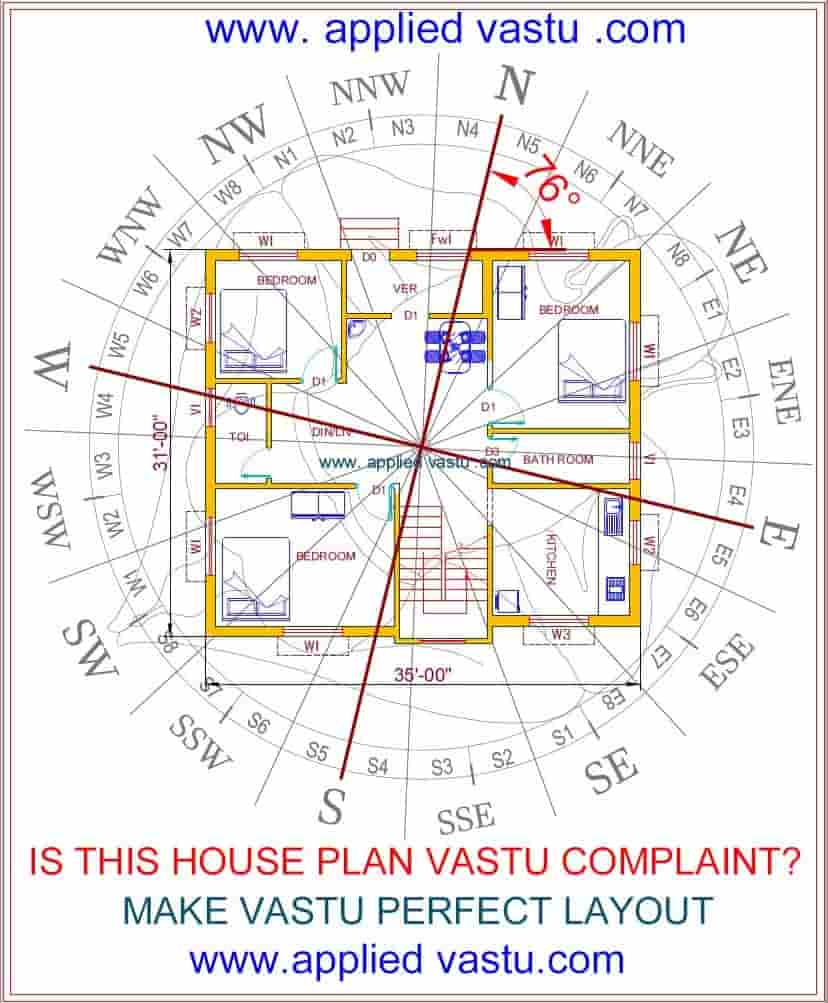 Vastu For House Plan And Design Map